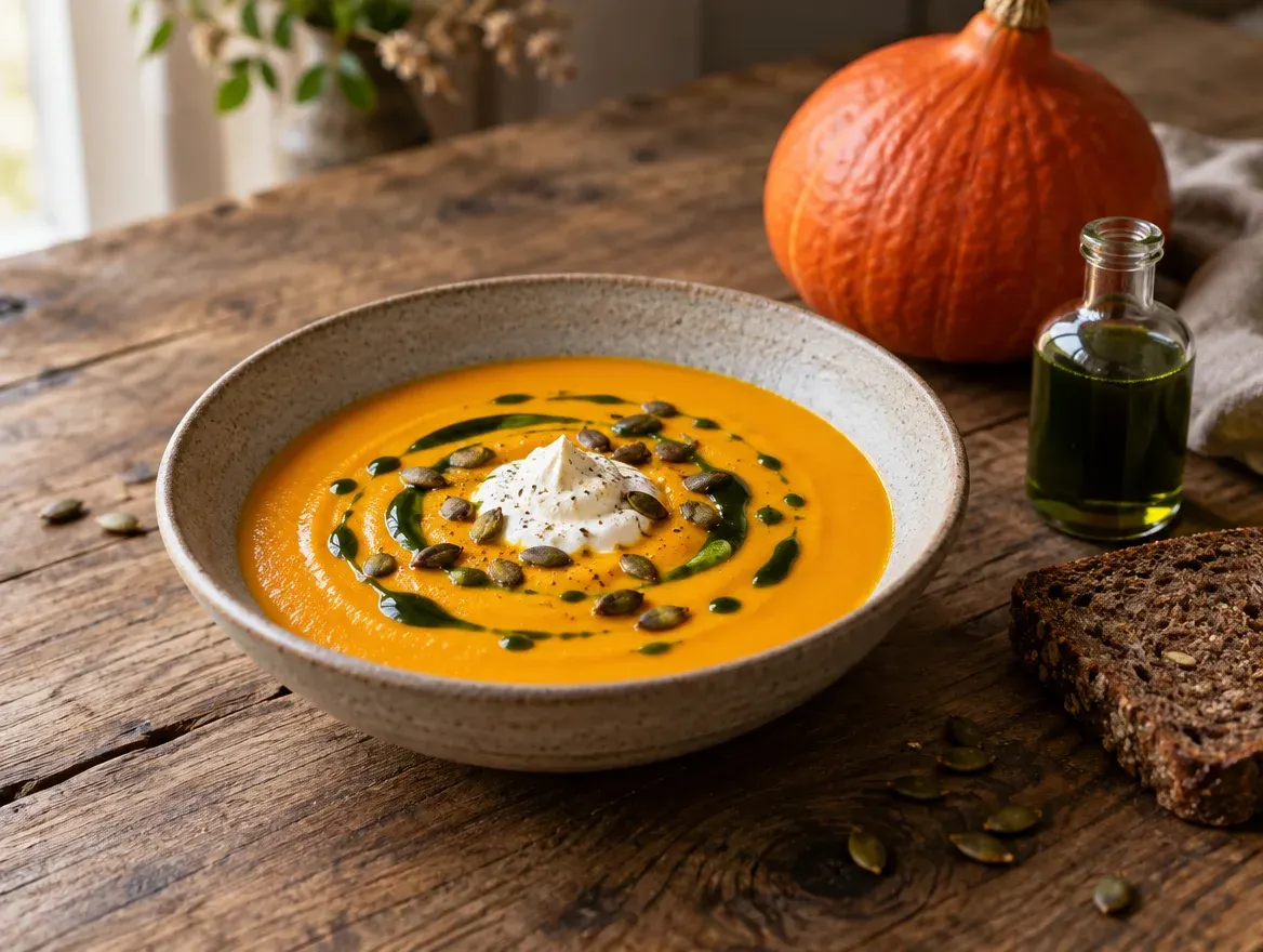Steirische Kürbiscremesuppe