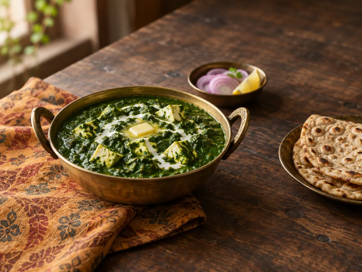 Palak paneer
