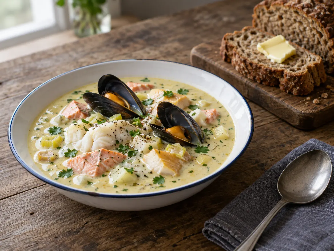 Seafood chowder