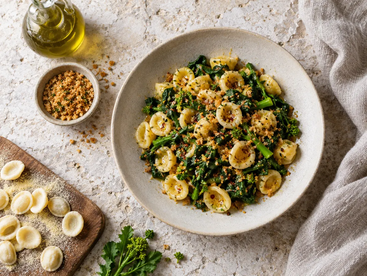 Orecchiette con le cime di rapa