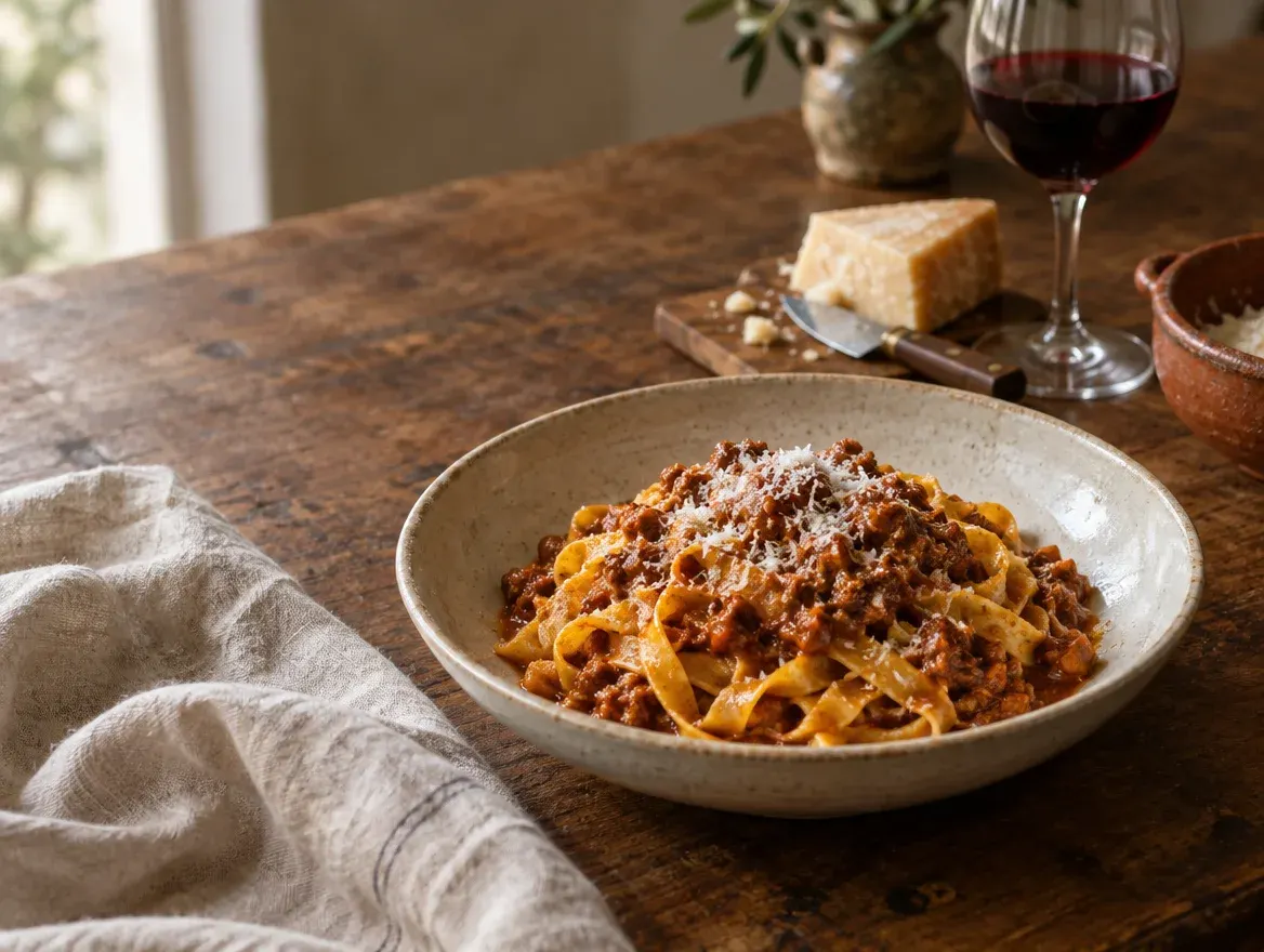 Tagliatelle al ragù