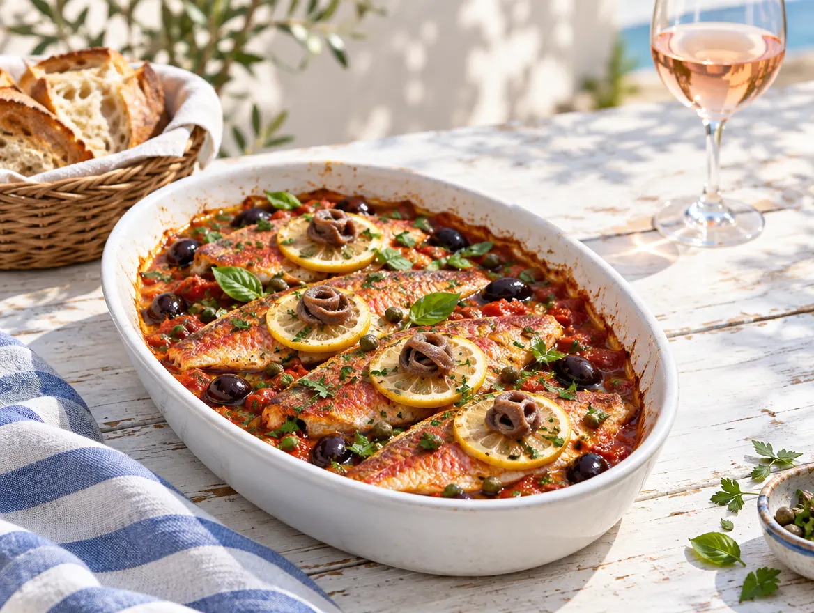 Rougets à la niçoise