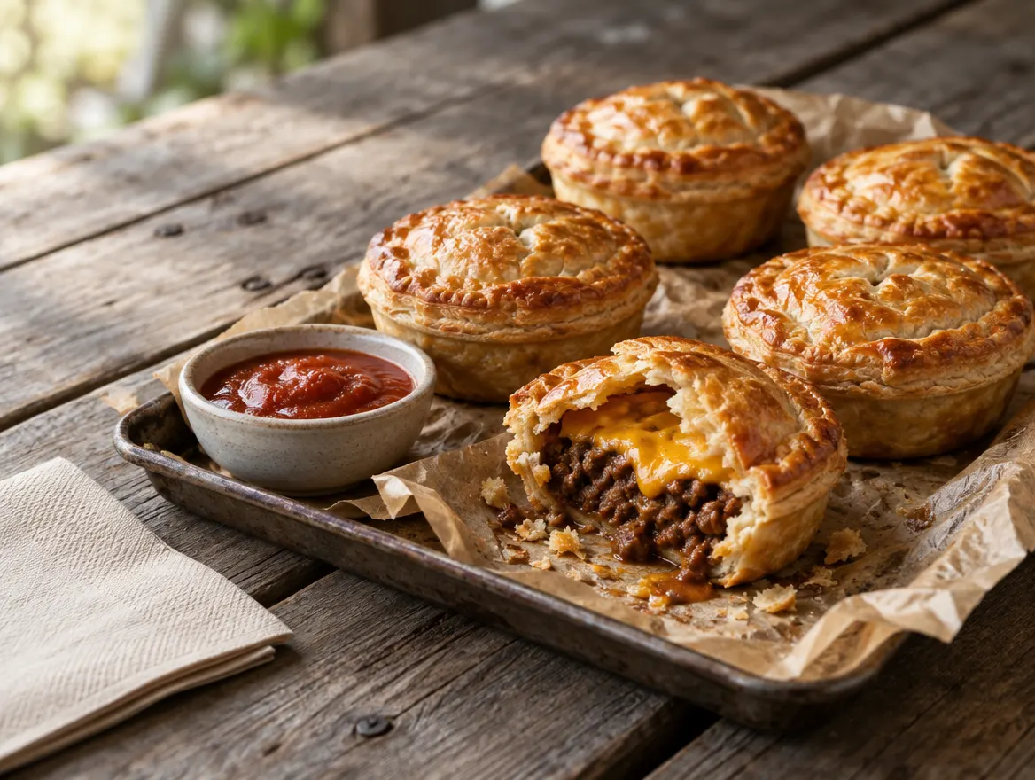Mince and cheese pies