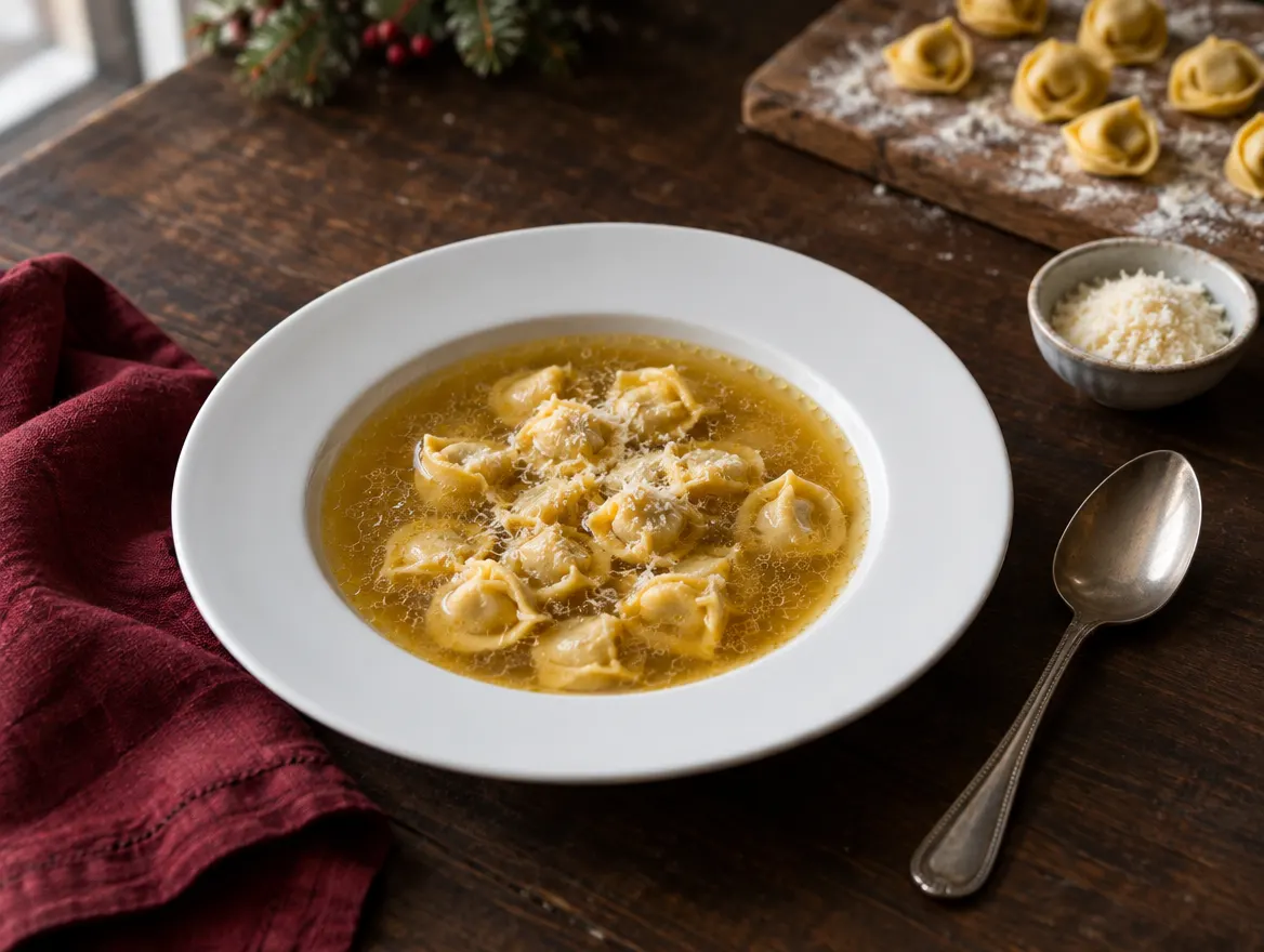 Cappelletti in brodo