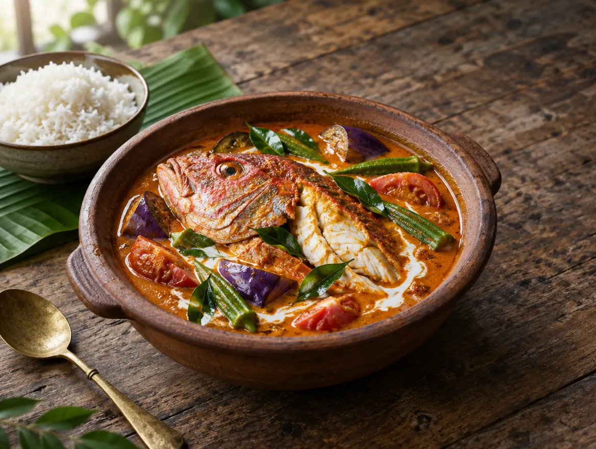 Fish head curry