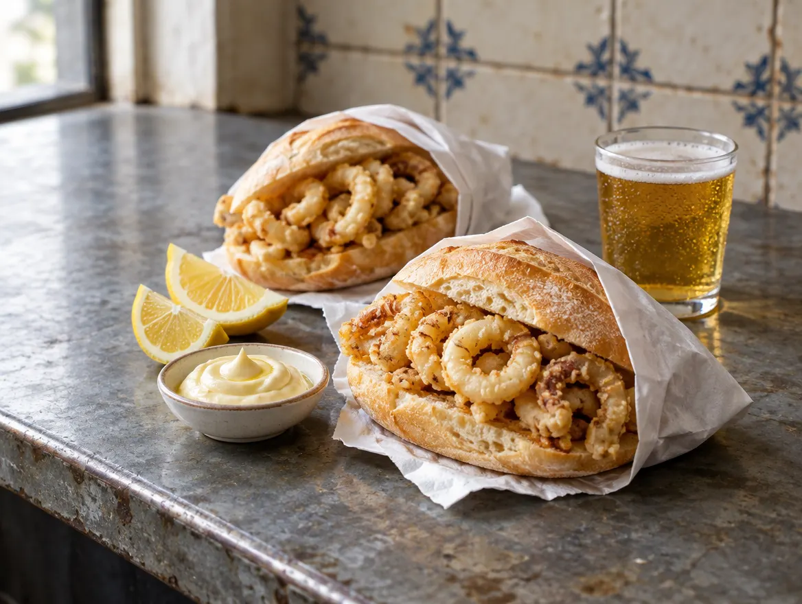 Bocadillo de calamares