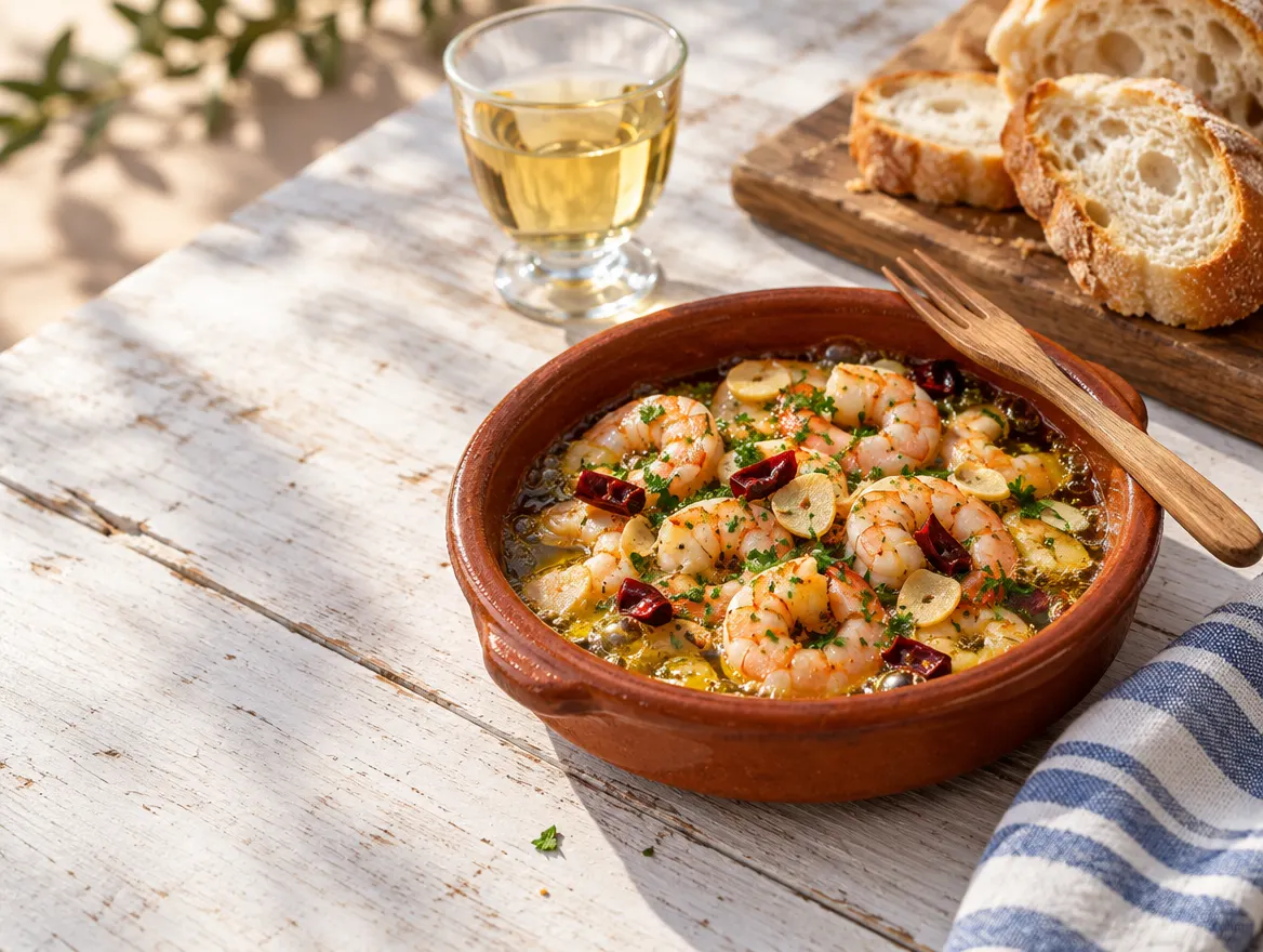 Gambas al ajillo
