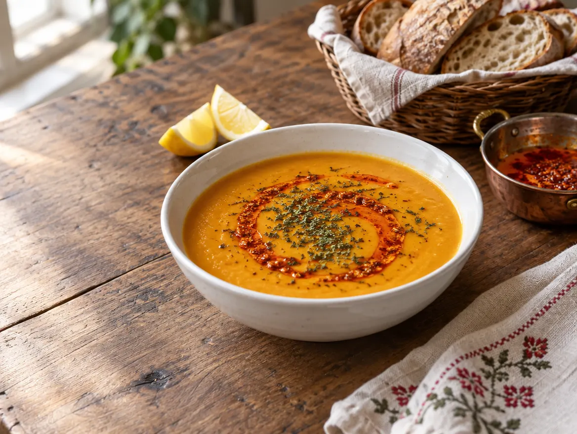 Mercimek çorbası