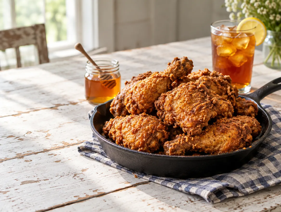 Southern fried chicken