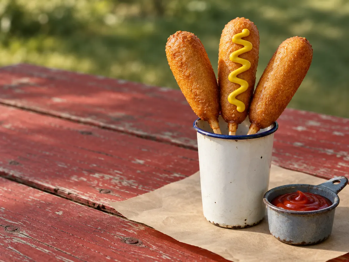 Corn dogs