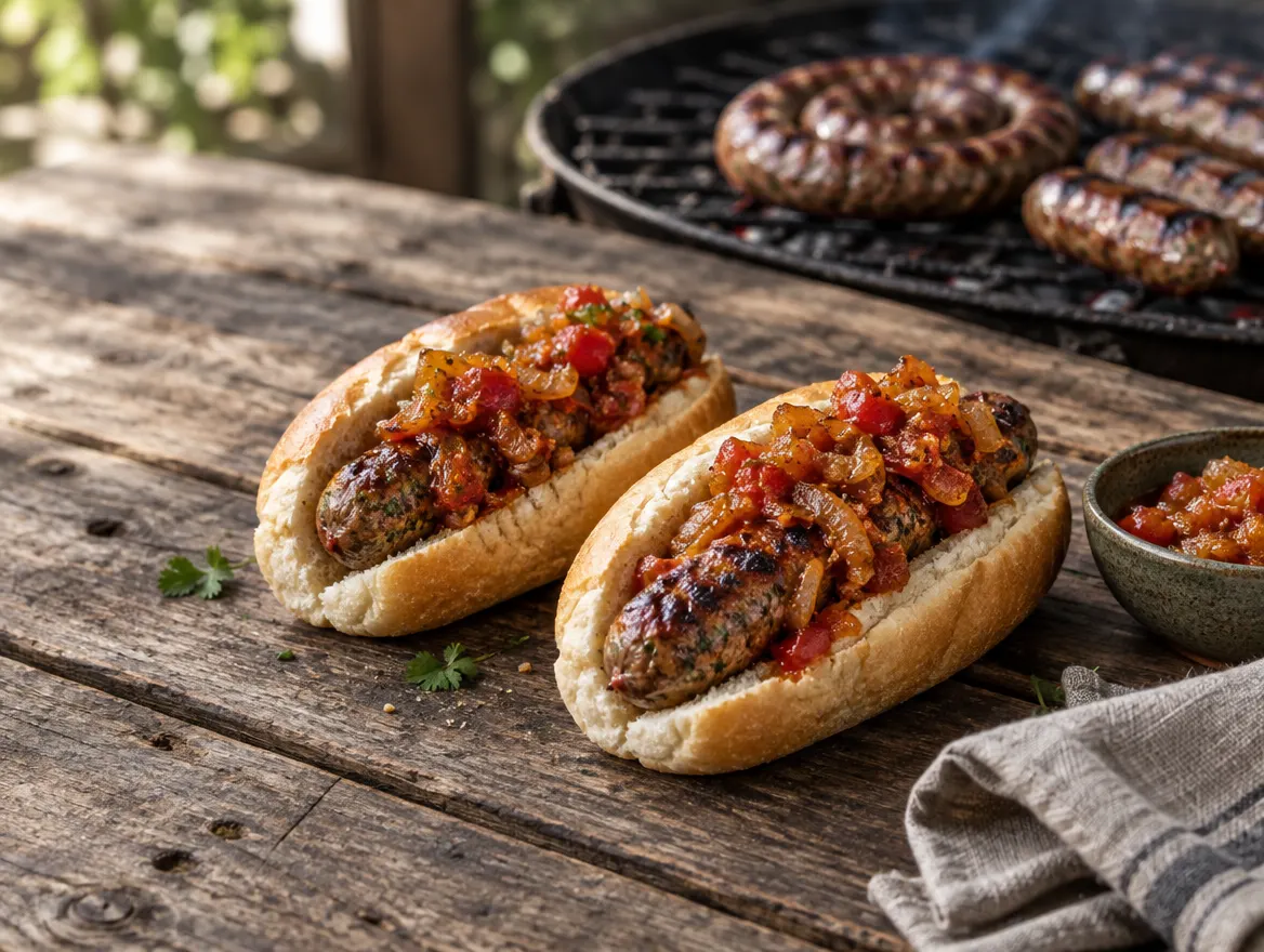 Boerewors roll